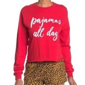 NWT Cozy Rozy Long Sleeve Pajama Set Size XL